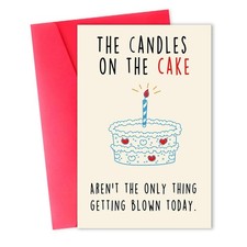 Funny Birthday Card for Him, Naughty Birthday Gift for Men, Humor Birthday Gi...