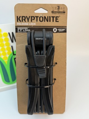 Kryptonite Folding Bike Lock, 2' 9'', with 2 keys, Brand New