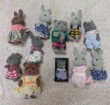 Selection Of Vintage Sylvanian families Figures