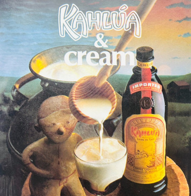 1985 Kahlua Coffee Licor De Cafe Advertisement Liqueur Vintage DWX10B