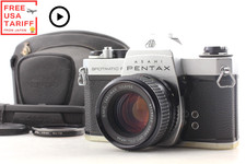  MINT w/ Case PENTAX Spotmatic F SPF 35mm Film Camera 55mm F1.8 Lens From JAPAN