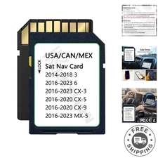 Waterproof 32GB SD Card for Accurate Mazda Navigation - Upgrades Maps 2016-2023