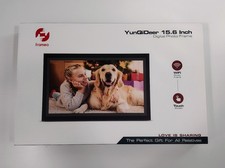 FRAMEO Digital Picture Frame- 15.6inch Digital Photo Frame with 1920  1080 IPS