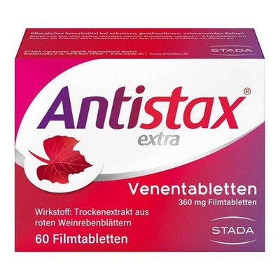 Antistax extra Venentabletten bei Krampfadern · 60 St · PZN 00002335
