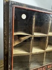 Vintage Burch Metal Glass Parts Display Cabinet Hardware Bin Organizer — photo 5