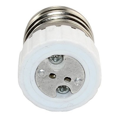 YI LIGHTING (Pack of 2) E26/E27 to MR16 Converter, 43x28mm, White 