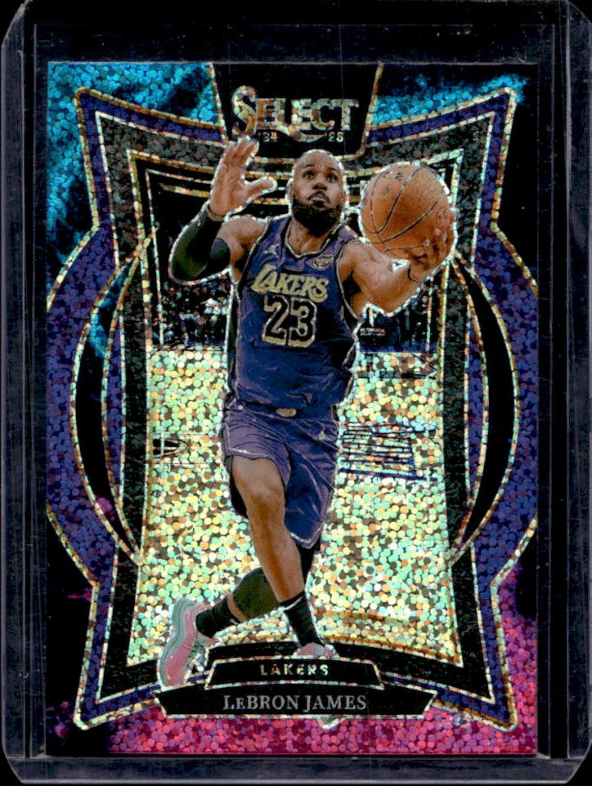 2024-25 Select LeBron James Concourse SP Cosmic Prizm #54 Lakers