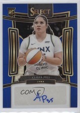 2024 Select WNBA Signatures Blue Prizm 45/49 Alissa Pili Rookie Auto RC r5f