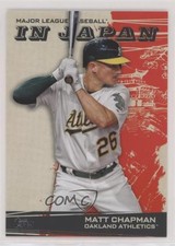 2021 Topps Japan Edition MLB in Japan Matt Chapman #MIJ-15 0q6b