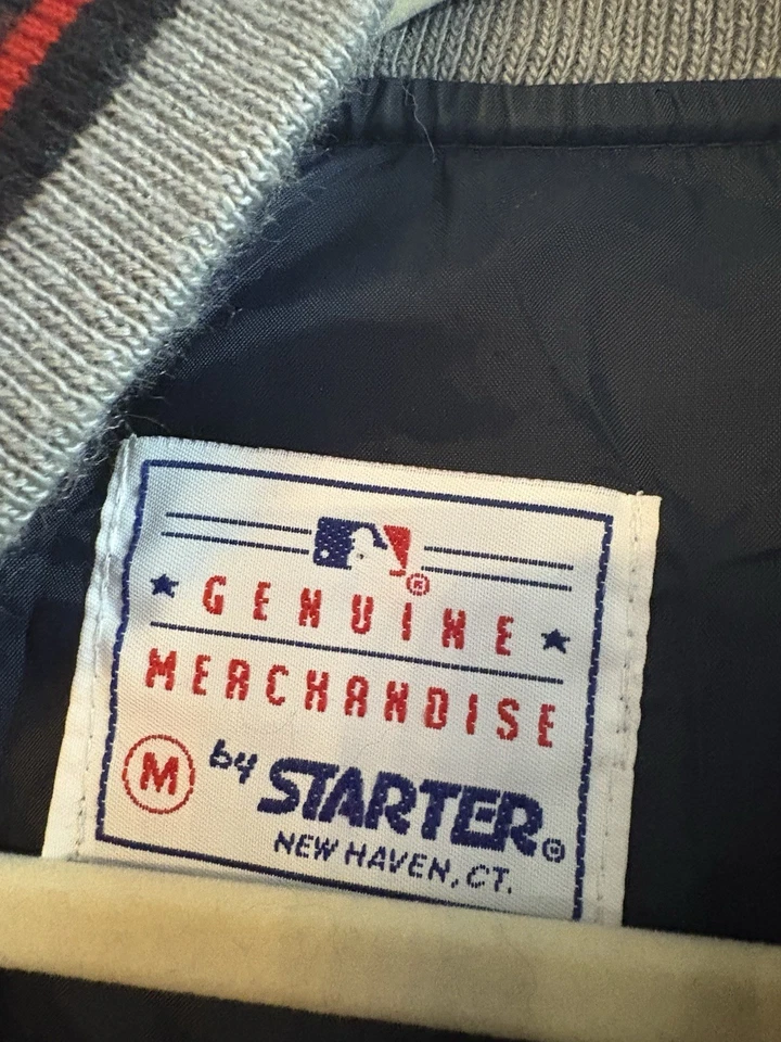 Chaqueta De Colección Años 80 90 Para Hombre’s Starter California Angels Nylon Talla Mediana MLB Foto 3 de 4