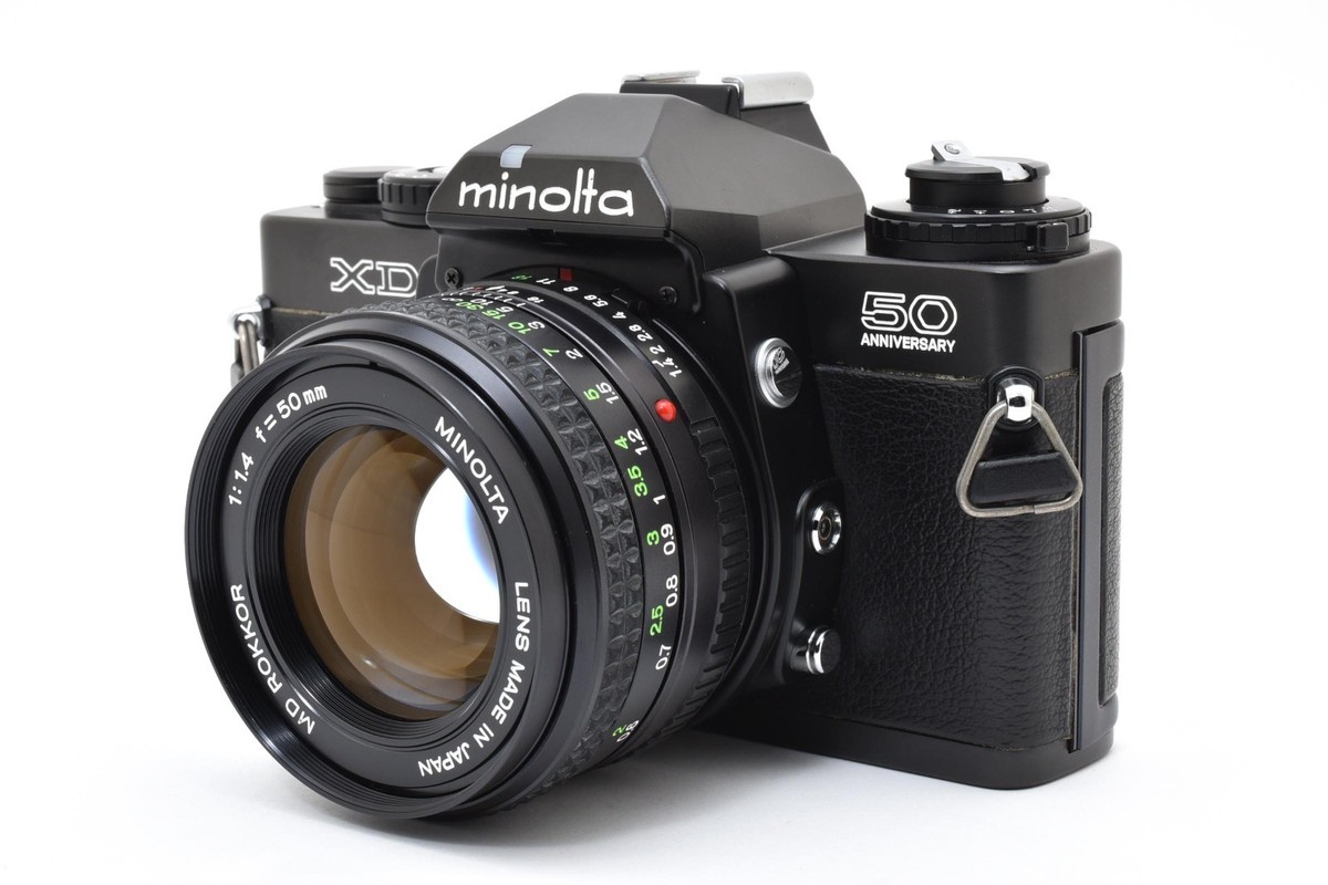 Near Mint] MINOLTA XD 50th Anniversary / MD ROKKOR 50mm F1.4 From