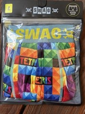 SWAG ORIGINAL TETRIS Size Large 34-36 Boxer Brief Sealed NWT