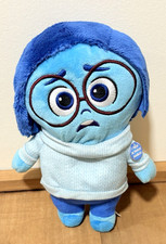 Inside Out 2 Talking Sadness Plush 7" Blue Disney Pixar WORKS