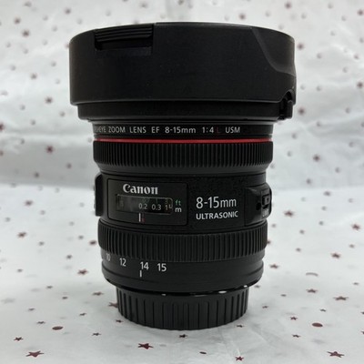 L F4 8-15mm EF ★美品★ USM Review Lens Fisheye USM f/4L 8-15mm EF Canon #525K FISHEYE レンズ(ズーム)