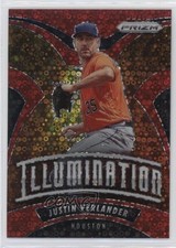 2020 Prizm Illumination Quick Pitch Red Donut Circle 26/149 Justin Verlander 0o5