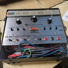 Vintage CG 141 Deluxe Sencore Color Generator With Service Manual