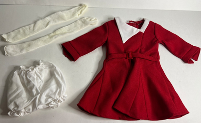 American Girl Kit Kittredge Christmas Dress with Tights and Bloomers Outfit | eBay American Girl Kit Kittredge Christmas Dress with Tights and Bloomers Outfit | eBay