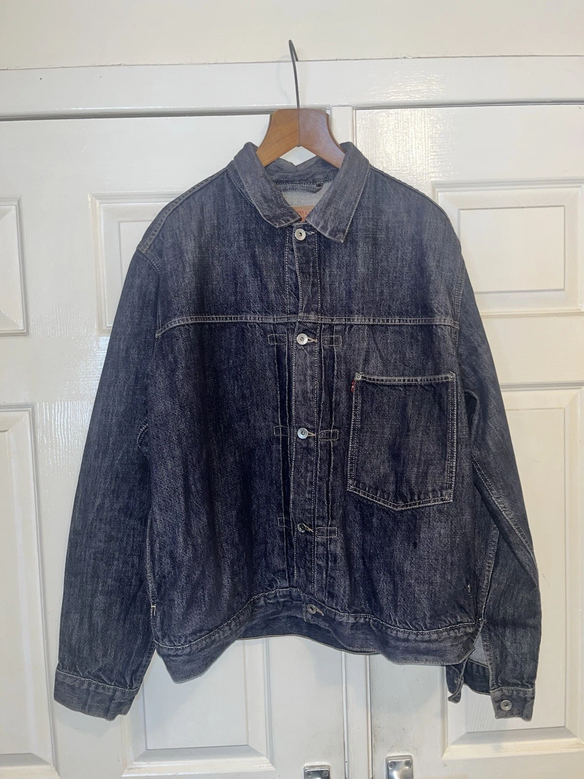 Levi's Type I 70501 04 Men's Dark Denim Jacket Size XL