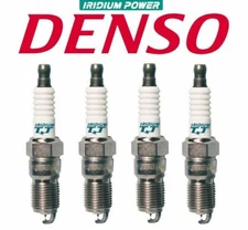 Set of 4 Spark Plugs 4713 Denso Iridium TT For Buick Chevy Ford Pontiac Mercury