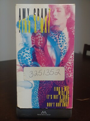 Amy Grant Find A WAY VHS ***RARE BOX*** Music Video
