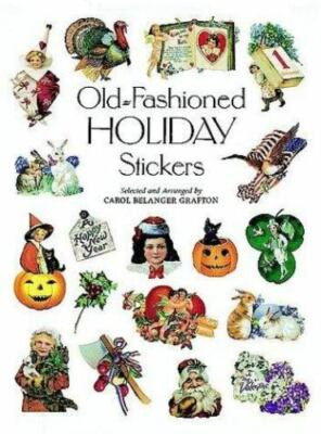 #ad Old Fashioned Holiday Stickers : 71 Full Color Pressure Sensitive Designs by... $6.76