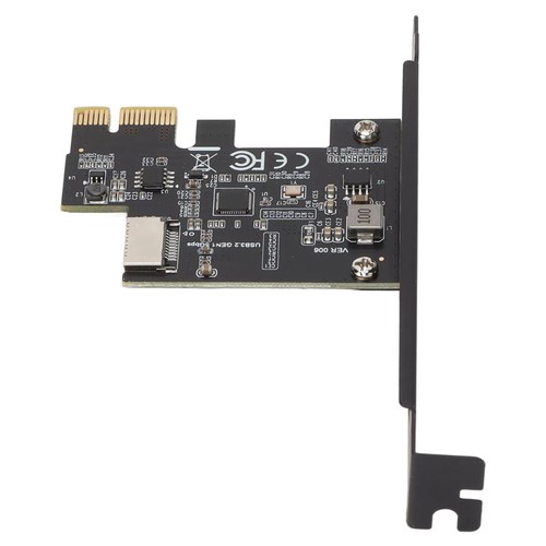 PCI-E To USB3.2 GEN1 Expansion Card Fast 5Gbps Front Type-E A-Key Adapter - Picture 2 of 14