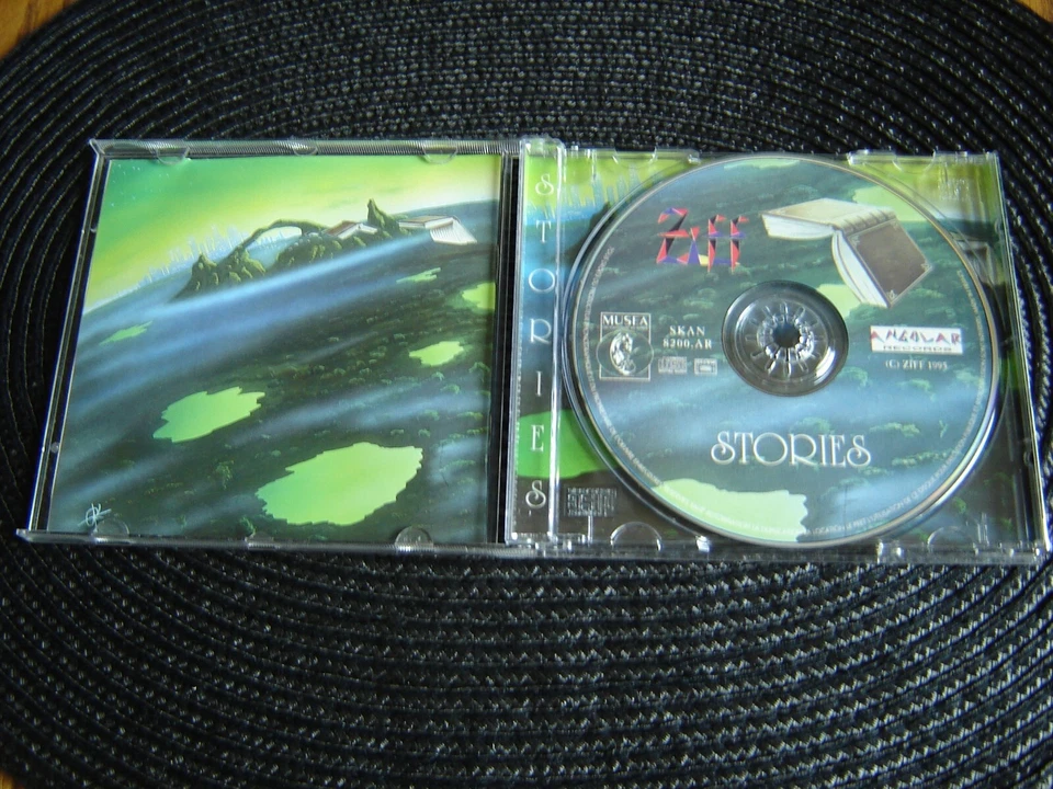 ZIFF Stories ( CD 1995 ) HTF Angular Records MUSEA Progressive Prog Rock Germany Foto 3 de 4