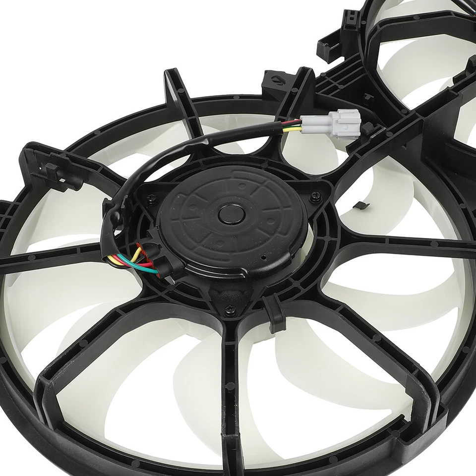 Radiator Condenser Cooling Fan Assembly For 2009 2010 2011-2014 Nissan Maxima Foto 4 de 4