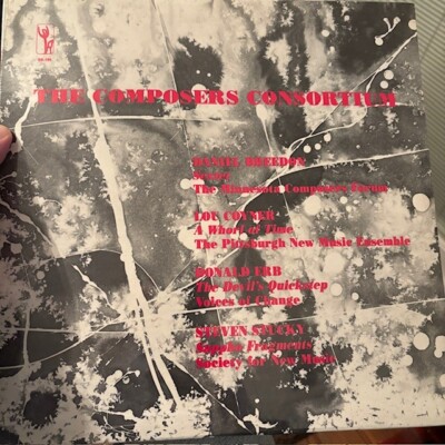 The Composers Consortium LP : Spectrum SR-195 SEALED (M)