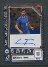 2023-24 LUCA DE LA TORRE AUTO PANINI DONRUSS SIGNATURE SERIES FIFA AUTOGRAPHS