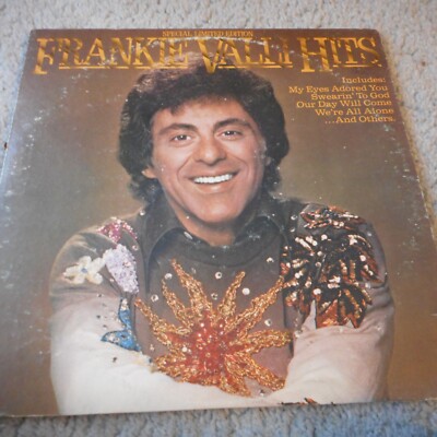 Frankie Valli Hits Special Limited Edition Vinyl Record 1978 Promo