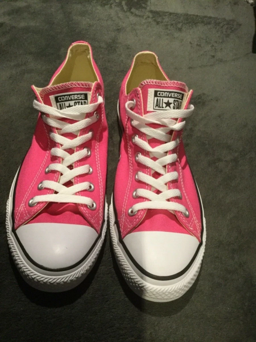 Converse ct ox pink paper 147141F size m 10 w 12