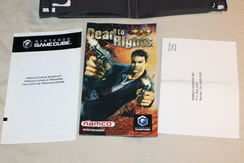 Dead to Rights (Nintendo GameCube, 2002) COMPLETE - Picture 3 of 6