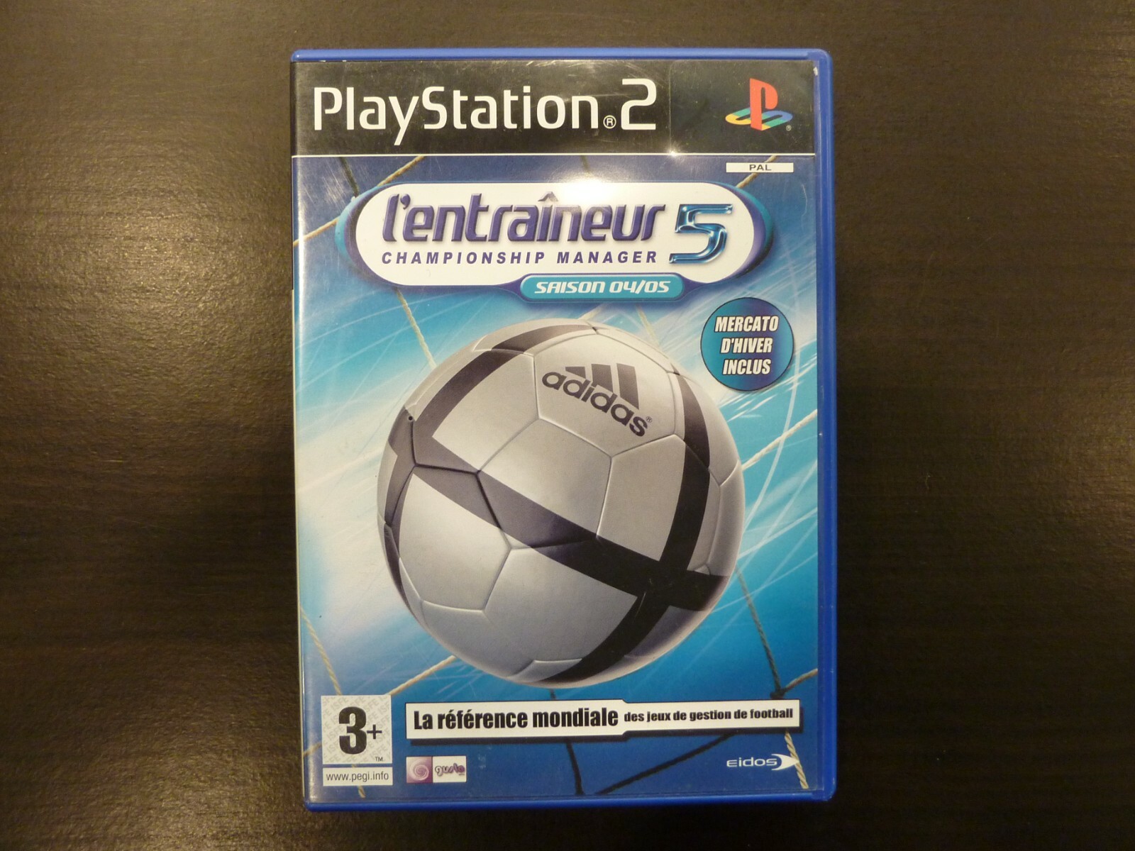 Sony PS2 L'Entraîneur 5 Saison 04 / 05 Mercato d'hiver inclus PAL Vers .Fr 