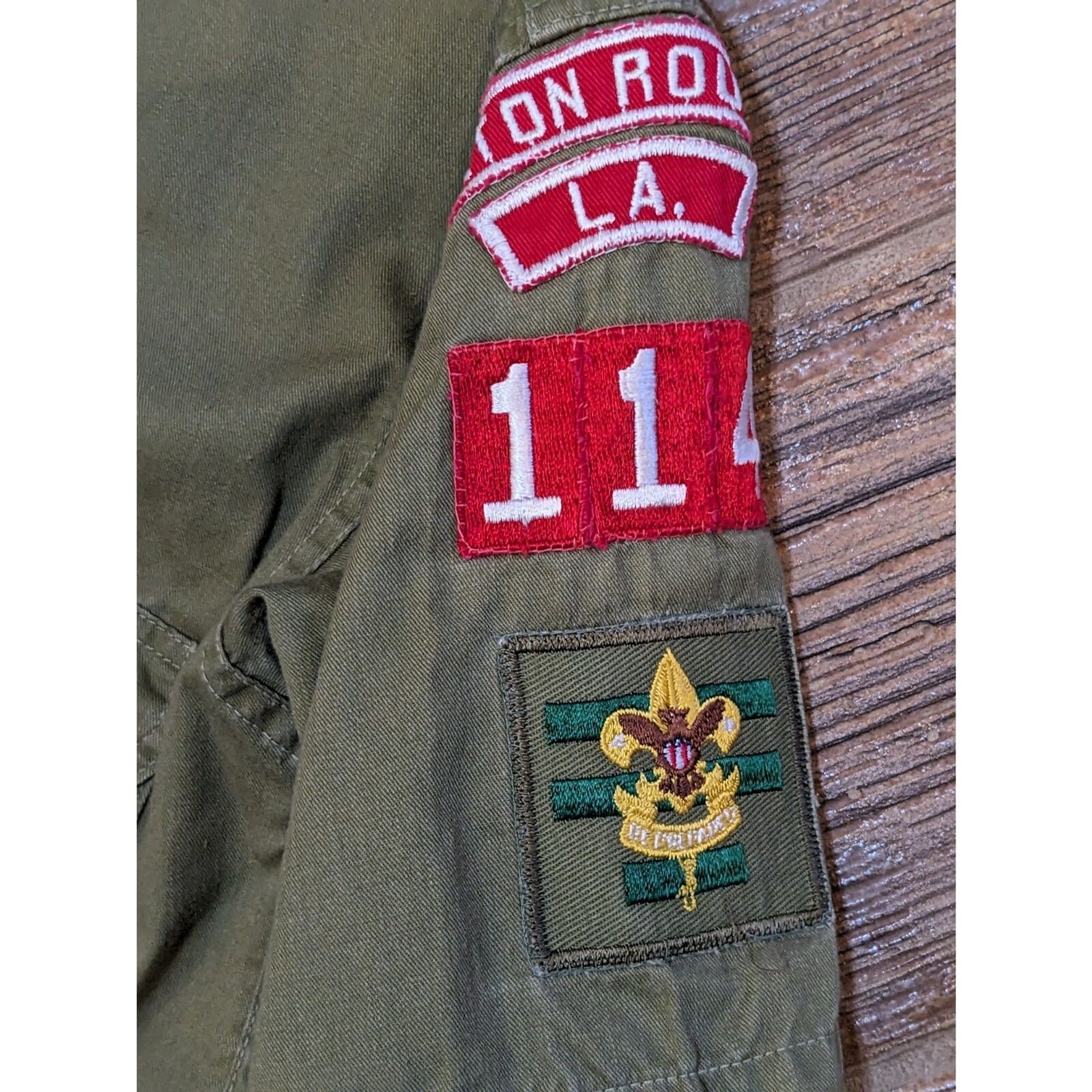 Vintage Complete 50s Boy Scout Uniform Green Shor… - image 7