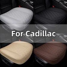 For Cadillac Car Front Seat Cover Leather Half / Full Surround Cushion Protector