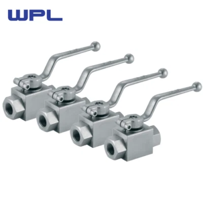 Hydraulic Ball Valve 2 Way High Pressure Ball Valve 1/4" to 1 1/2" BSP - 500 Bar