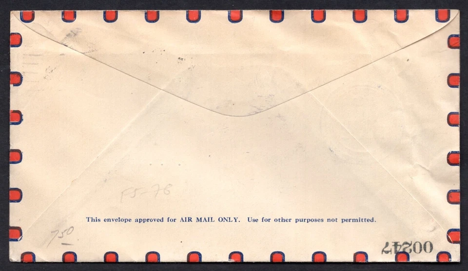 US CANAL ZONE 1930 VUELO OFICIAL CRISTÓBAL VÍA LA GUAIRA VENEZUELA TO MIAMI Foto 2 de 2