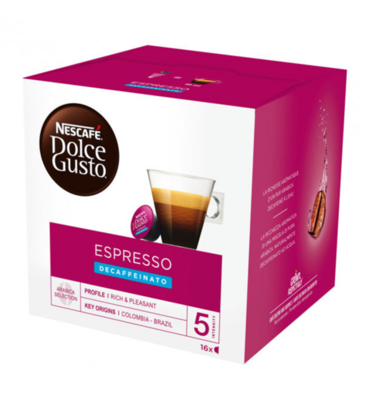 192 Capsule Nescafé Dolce Gusto Espresso Decaffeinato Originali - Scorta