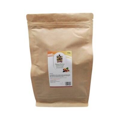 Papaya Blätter und Stängel grob 100g | Superfood
