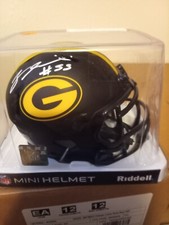 GB Packers Zadarius Smith Signed Mini Riddell Eclipse Helmet - No COA