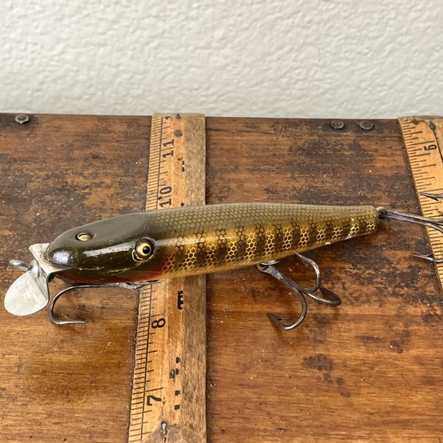 Vintage Creek Chub Wooden Original Topwater Plug Fishing Lure eBay