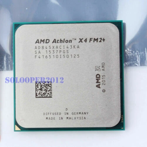 AMD Athlon X4 845 Processor 3.5 GHz AD845XACI43KA Socket FM2+ CPU - Image 2 of 4