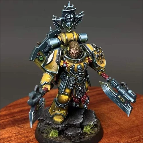 Warhammer 40K Fafnir Rann Space Marines Imperial Fists Presale Painted Gallery