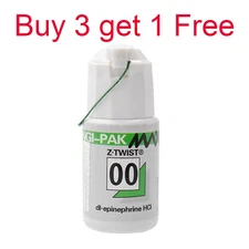 Gingi-Pak Max Z-Twist Dental Gingival Retraction Cord Packing #00 buy 3 get 1