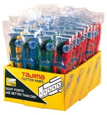 Tajima Display mit 40 Cuttern Endura-Klingen,...