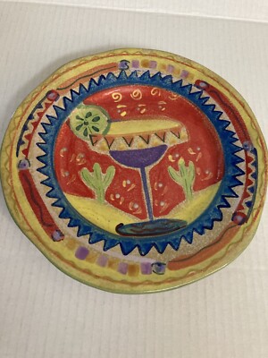  Fiesta! by Farida Zamar and Ambiance Plate Hand painted