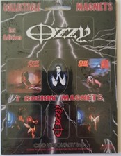 Vintage Ozzy Osbourne 7 Magnet Set deadstock 2000 1st Edition