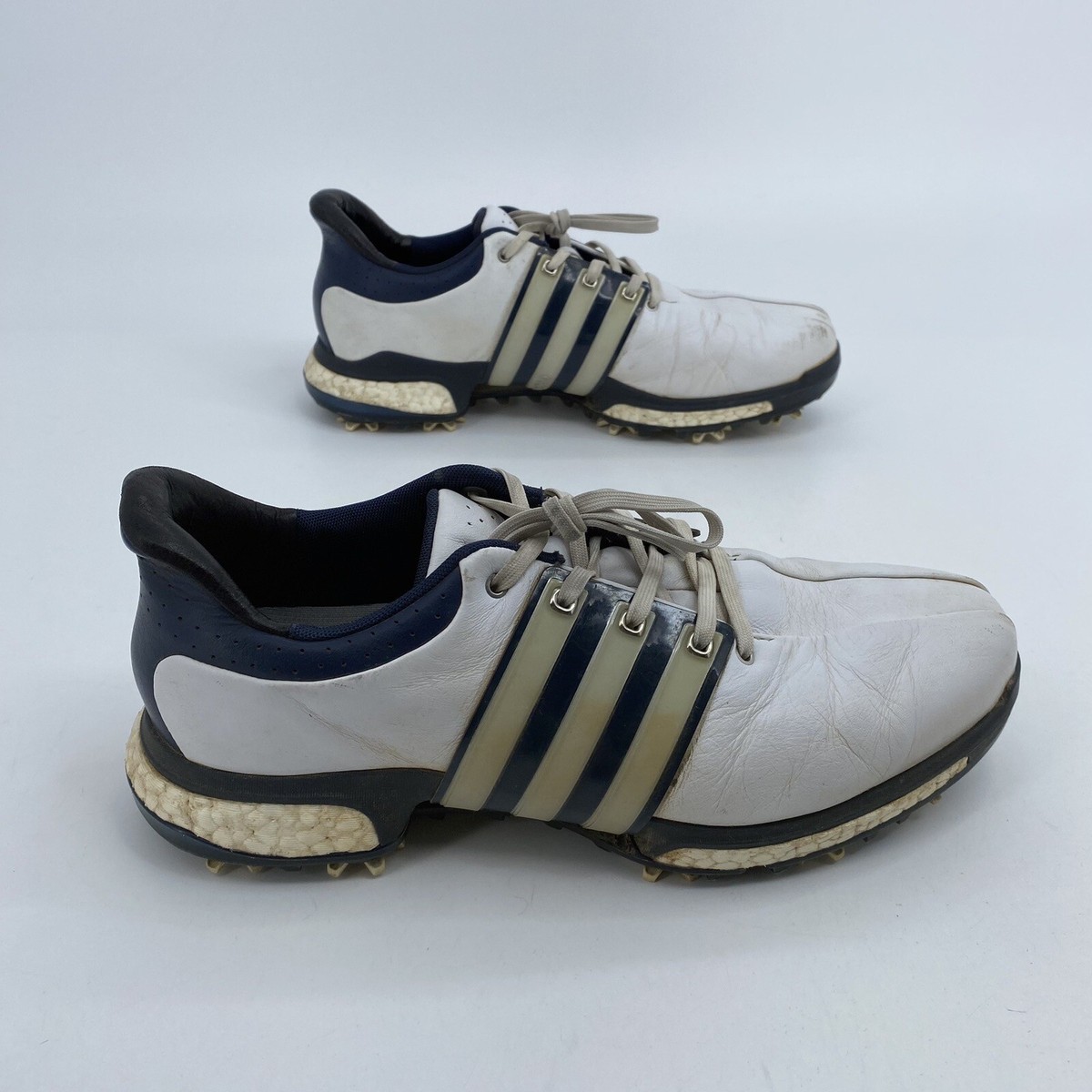 Adidas Tour 360 XT Boost White Blue Golf Shoes Men\'s Sz 9.5 adidas Men main image 3