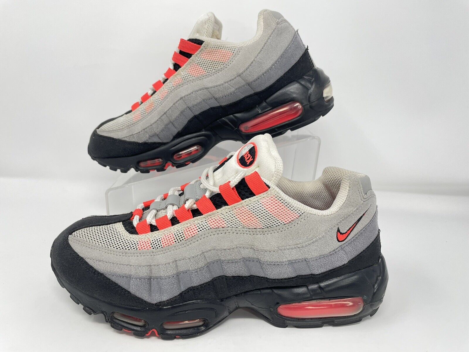 Size 8.5 - Nike Air Max 95 Solar Red 2011 for sale online | eBay